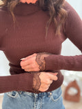 PULL FIN AZELIE CHOCOLAT