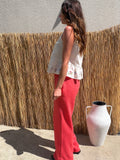 PANTALON ROMANE CORAIL