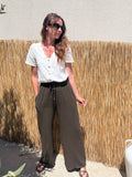 PANTALON ROMANE MARRON