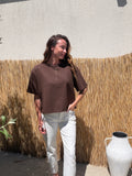 TEE SHIRT TELIA MARRON