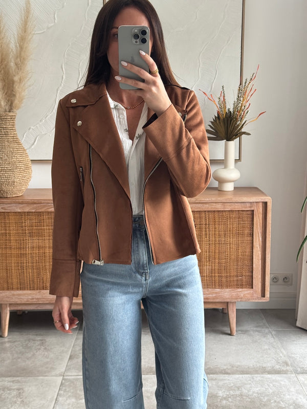 VESTE MARTIN CAMEL