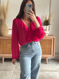 BLOUSE CHARLIE FUSHIA