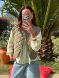 GILET LOUISE KAKI