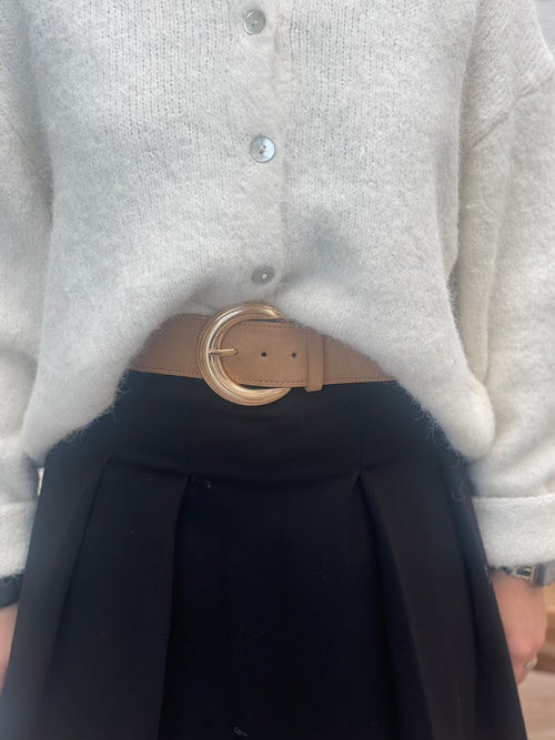 CEINTURE SHAIMA TAUPE