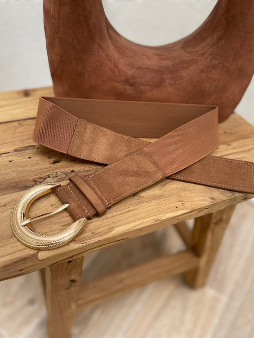 CEINTURE SHAIMA MARRON