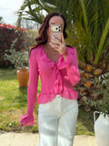 GILET CAMILLE FUSCHIA