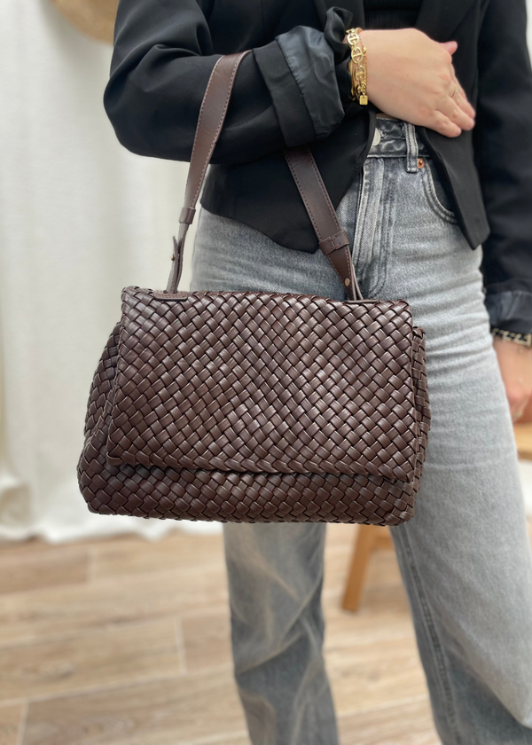 SAC TRESSE CHOCOLAT