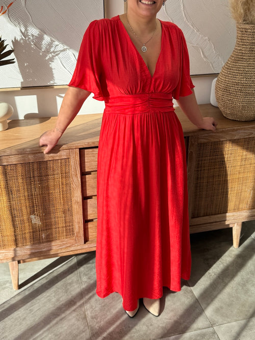 ROBE CAMELIA CORAIL