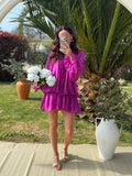 ROBE LIVIA FUSCHIA