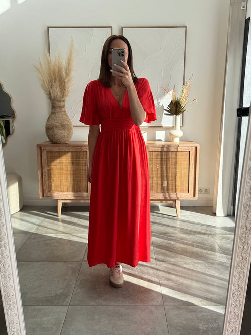 ROBE CAMELIA CORAIL