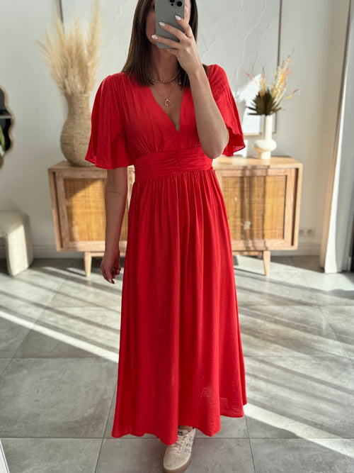 ROBE CAMELIA CORAIL