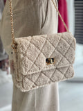 BOLSO BOUCLETTE BEIGE