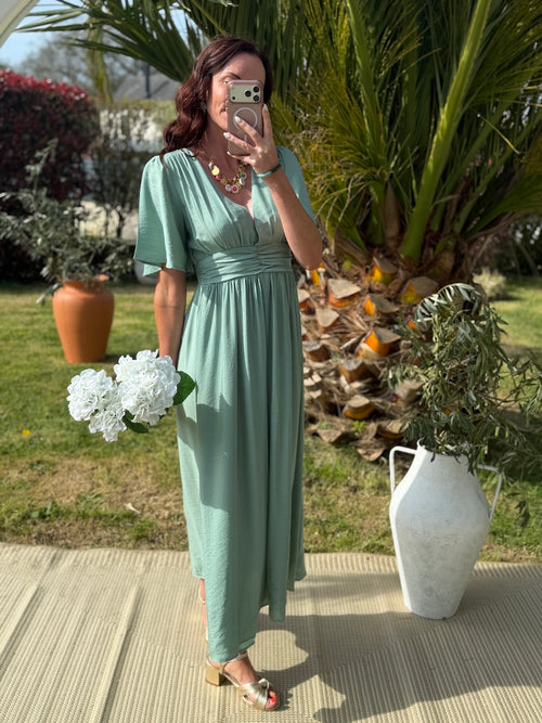 ROBE STANI VERT D'EAU