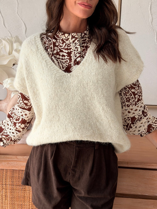 PULL OLIVIO BEIGE