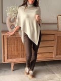 PONCHO FLORIANE BEIGE