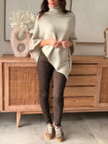 PONCHO FLORIANE BEIGE