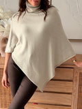 PONCHO FLORIANE BEIGE