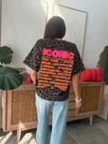 TEE SHIRT LEOPARD ICONIC
