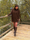 ROBE PULL MARION CHOCOLAT