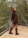 ROBE PULL MARION CHOCOLAT