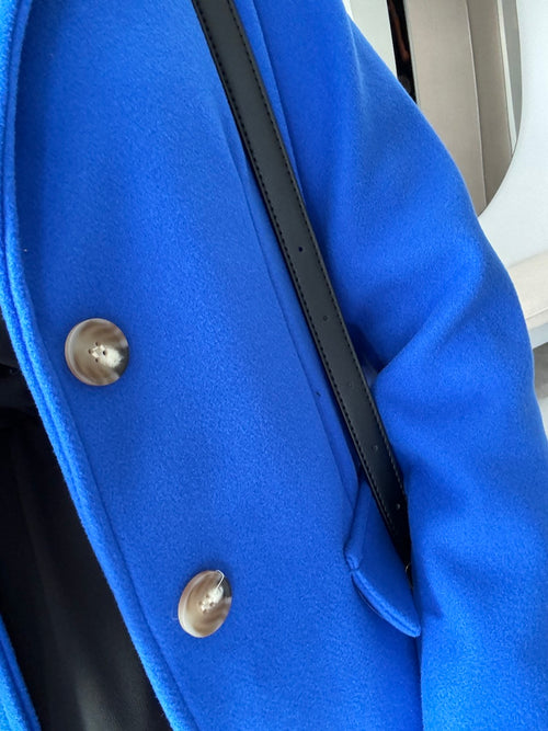 MANTEAU ESTELLE BLEU