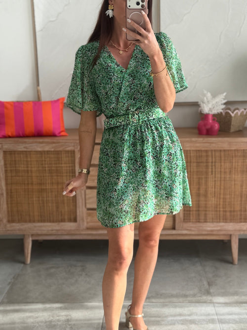 ROBE MILI VERT
