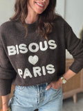 PULL BISOUS CHOCOLAT