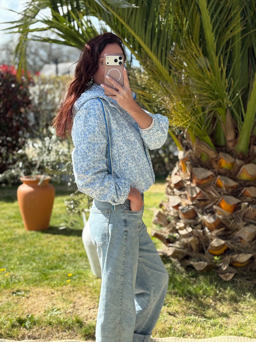 VESTE PRETTY BLEU