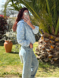VESTE PRETTY BLEU