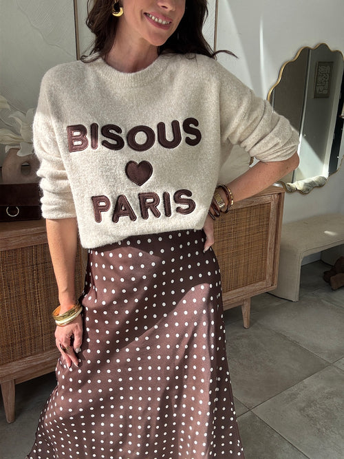 PULL BISOUS BEIGE
