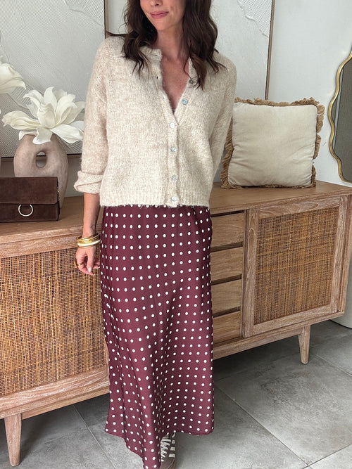 JUPE ESMEE BORDEAUX