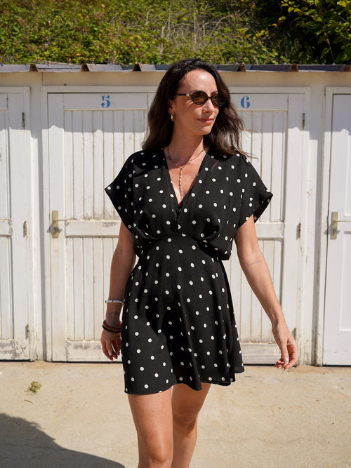 ANAELLE NAVY BLUE DRESS