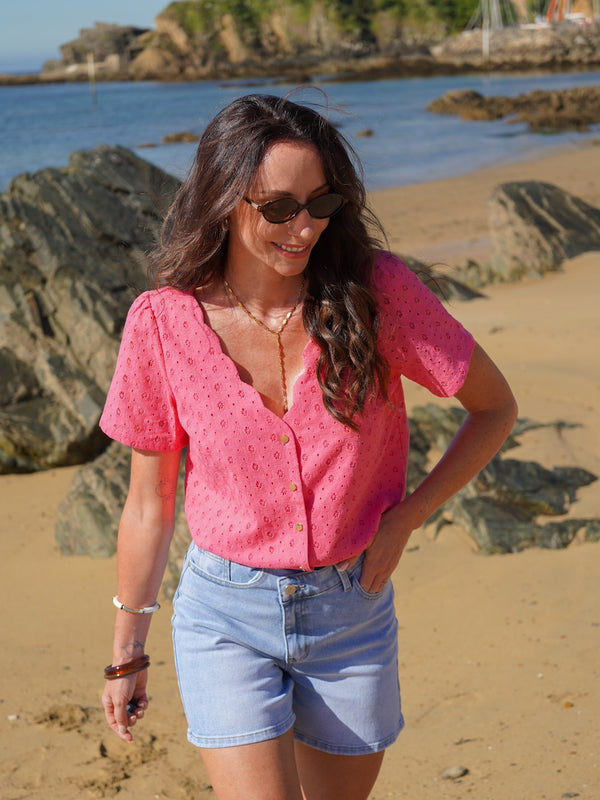 BLOUSE LOEVA ROSE