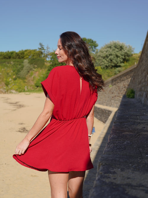 VESTIDO ANAELLE AZUL MARINO