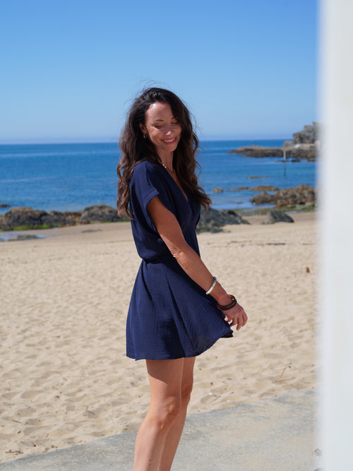 ANAELLE NAVY BLUE DRESS
