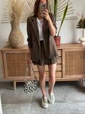 BLAZER HELENE MARRON