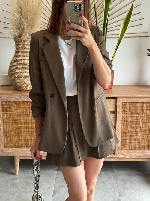 BLAZER HELENE MARRON