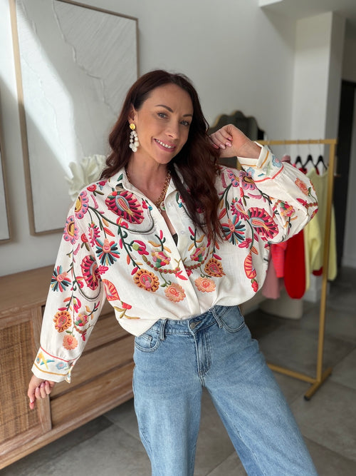 CHEMISE FLORE