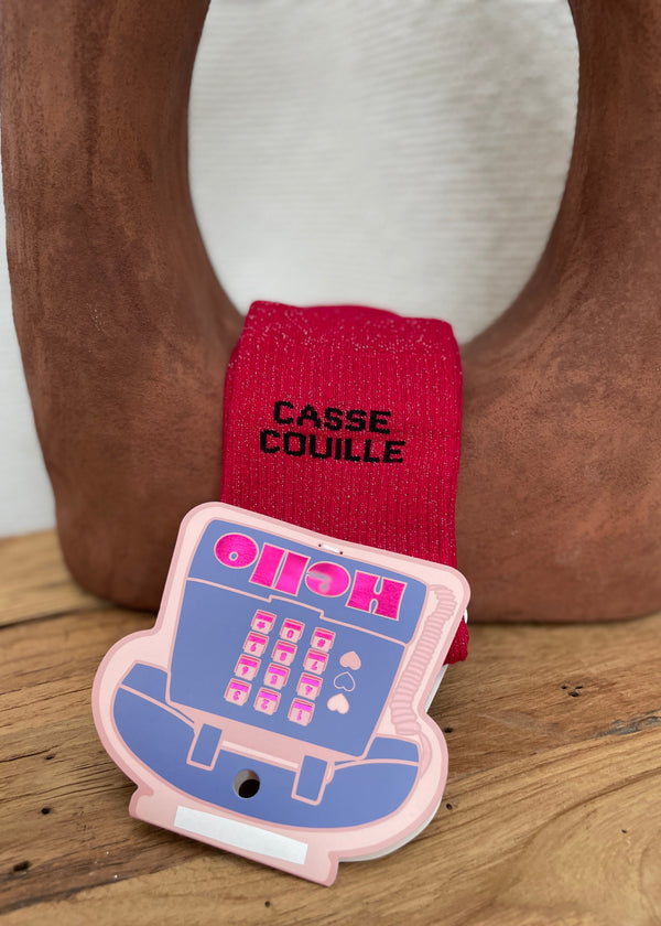 CHAUSSETTES CASSE COUILLE BORDEAUX