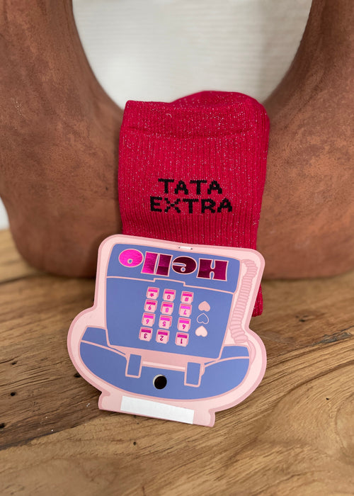 CHAUSSETTES TATA EXTRA FUSHIA