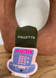 CHAUSSETTES POULETTE KAKI