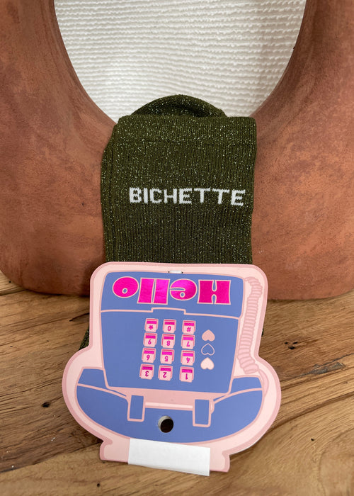 CHAUSSETTES BICHETTE KAKI