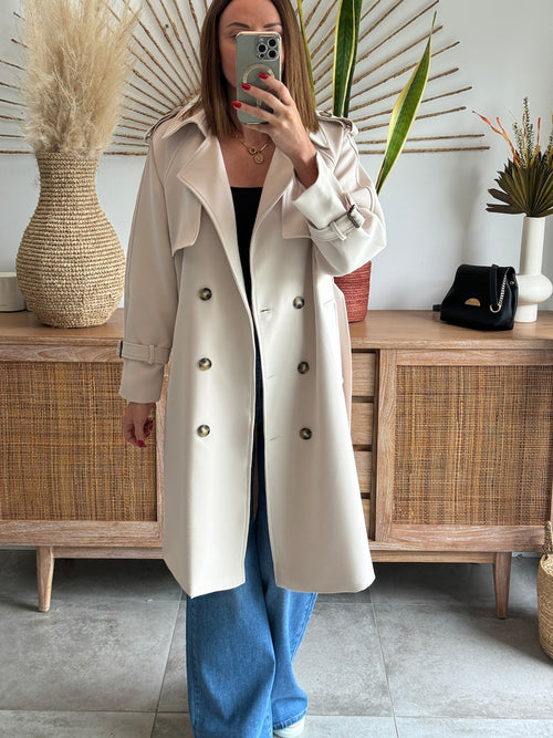 TRENCH MAVIE BEIGE