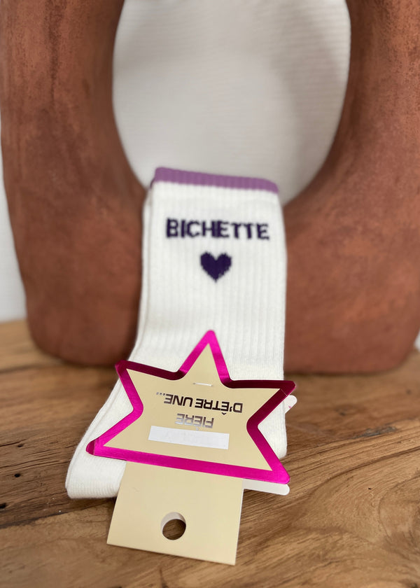 CHAUSSETTES BICHETTE LILA
