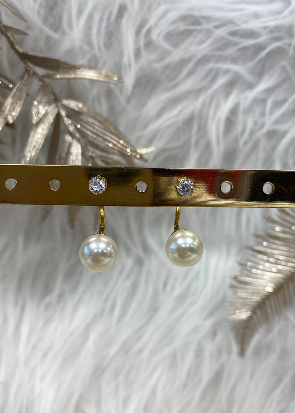 BOUCLES D'OREILLES PERLE