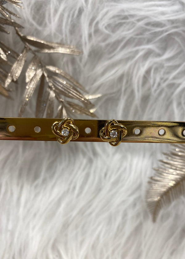 BOUCLES D'OREILLES CROISE