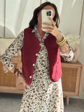 GILET JUDY BORDEAUX