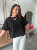 TEE SHIRT OLYMPE NOIR