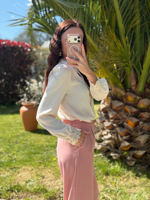 CHEMISE MAELIE BEIGE