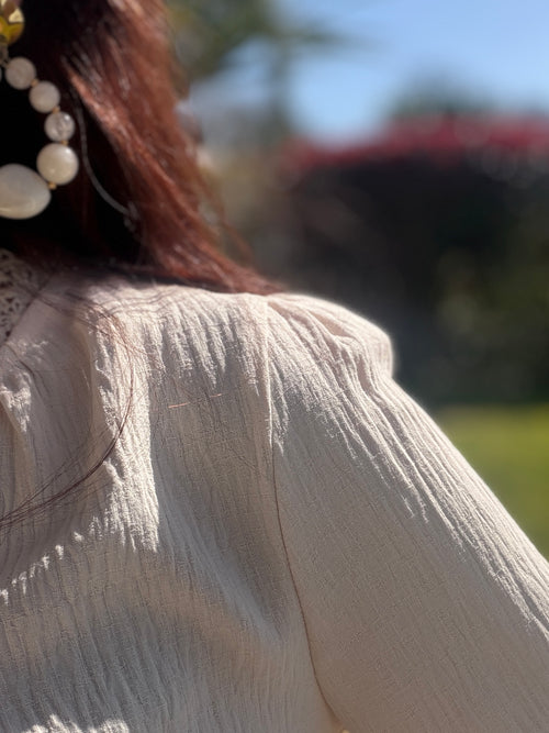 CHEMISE MAELIE BEIGE